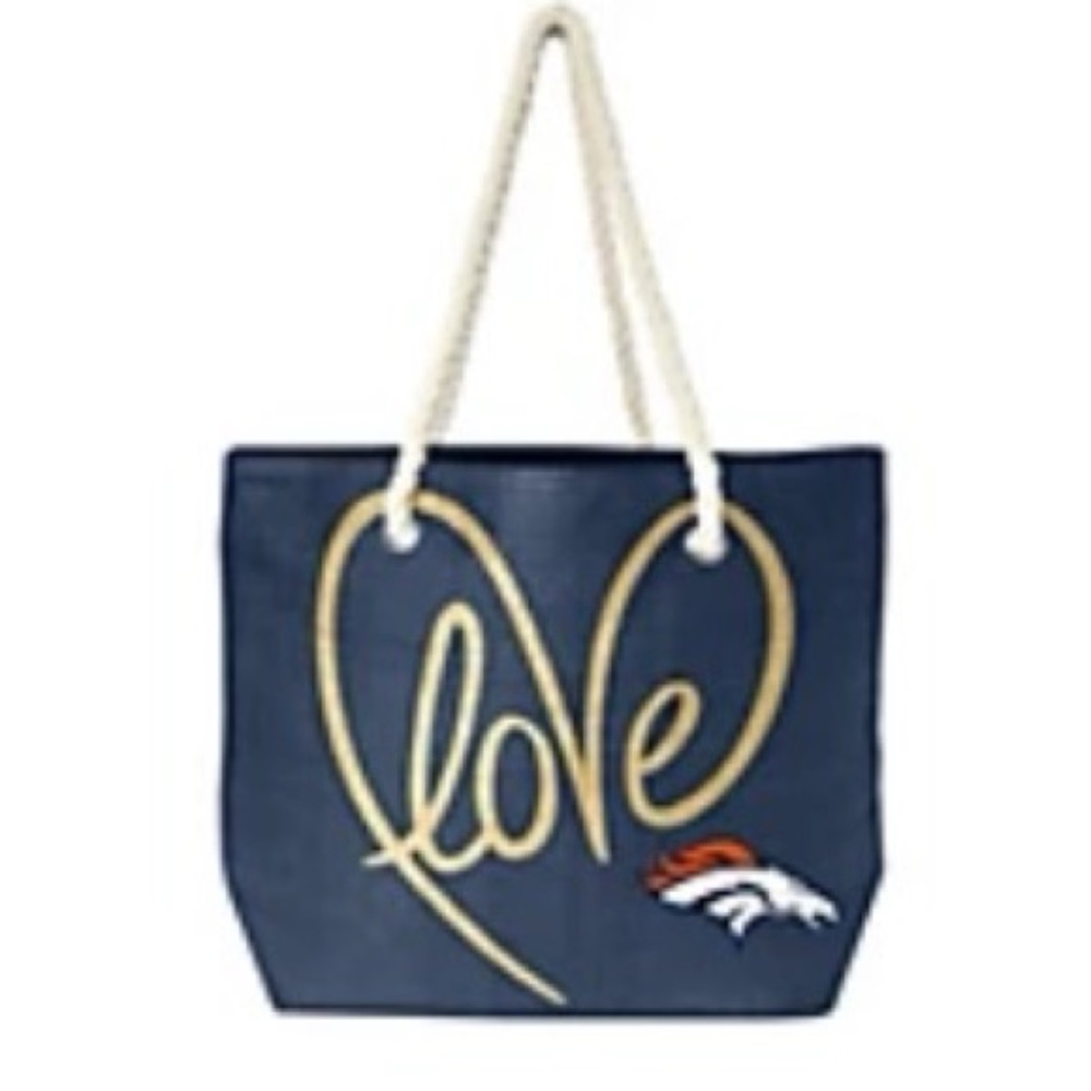 NEW Broncos Always a fan, NFL Rope Tote